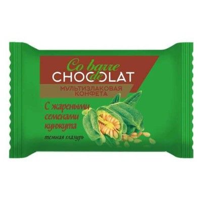 Co barre de Chocolat в темной глазури с жареным кунжутом