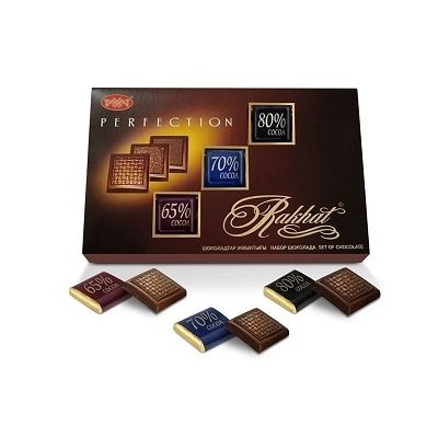 Набор шоколада Рахат 65%,70%,80% 210г
