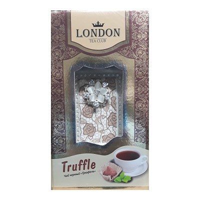 Чайница фарфор чай LTC черн 100г трюфель