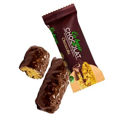 Co barre de Chocolat в темной глазури вкус чизкейк
