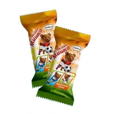 Звездный мишка с арахисовой пастой