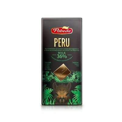 Шоколад молочный «Перу», 36%