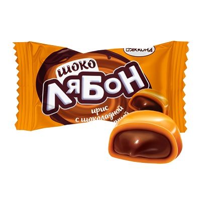 Шоко Лябон с шоколадной начинкой ирис