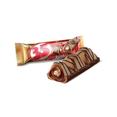 35 со вкусом шоколада вафельная конфета