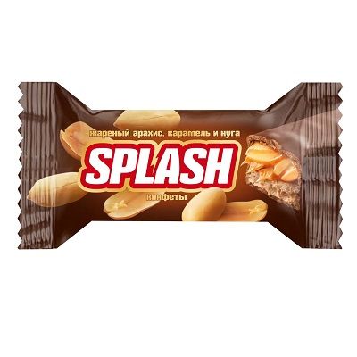 Splash жареный арахис, карамель и нуга