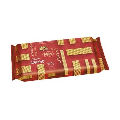 Вафли Рахат Арахис 400гр
