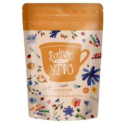 Доброе утро 80г Сол.карамель нат.цикорий м/у