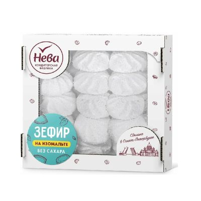 Зефир с ароматом ванили на изомальте 280г