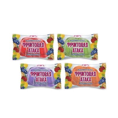 Мармелад Фруктовая атака пп/пл