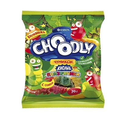 Мармелад Choodly Кислые ползунчики 70г