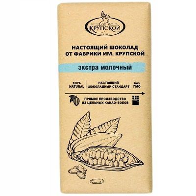 Настоящий Экстрамолочный от КФ Крупская 85г