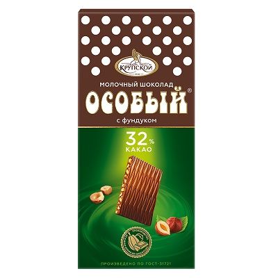 Особый молочный с фундуком порционный 88г