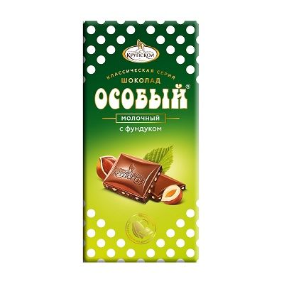Особый молочный с фундуком 85г