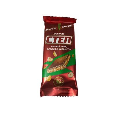Степ с лесным орехом молочный шоколад 80г