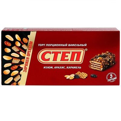 Торт вафельный Степ MIX 200г