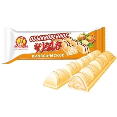 Вафли Обыкновенное Чудо классическое 40гр